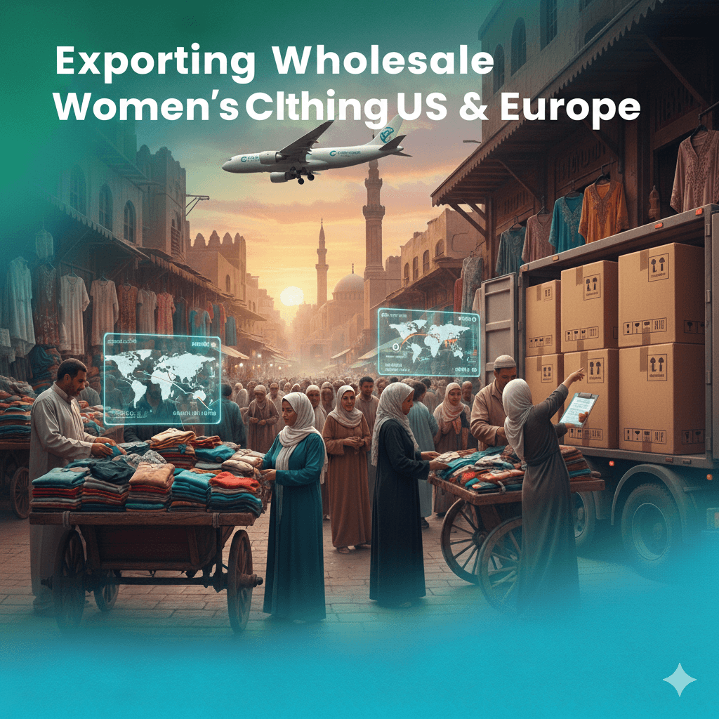 Exporting Wholesale Women's Clothing to US & Europe